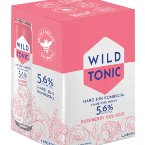 Wild Tonic – Seasonal Kombucha (Botanical), 12 fl oz | Pack of 12