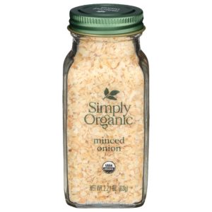 Simply Organic – Minced Onion, 2.21 oz – Pack of 1