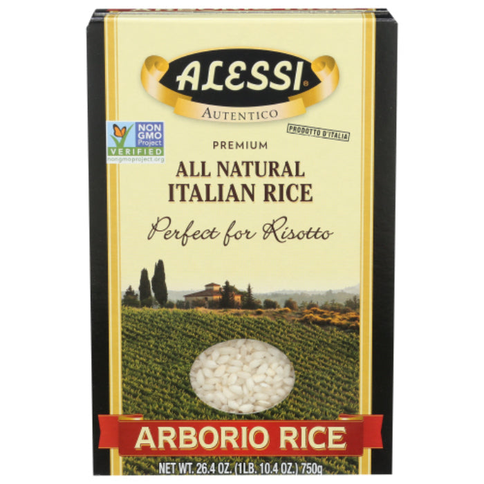 Alessi – Arborio Rice, 26.4 Oz – Pack of 10