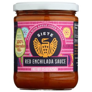 Siete – Red Enchilada Sauce, 15oz