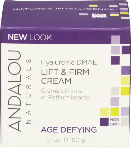 Andalou Naturals – Face Cream Lift & Firm Hyaluronic, 1.7 oz
