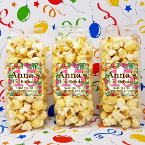 Tropical Birds of Paradise – Popcorn Party Favors