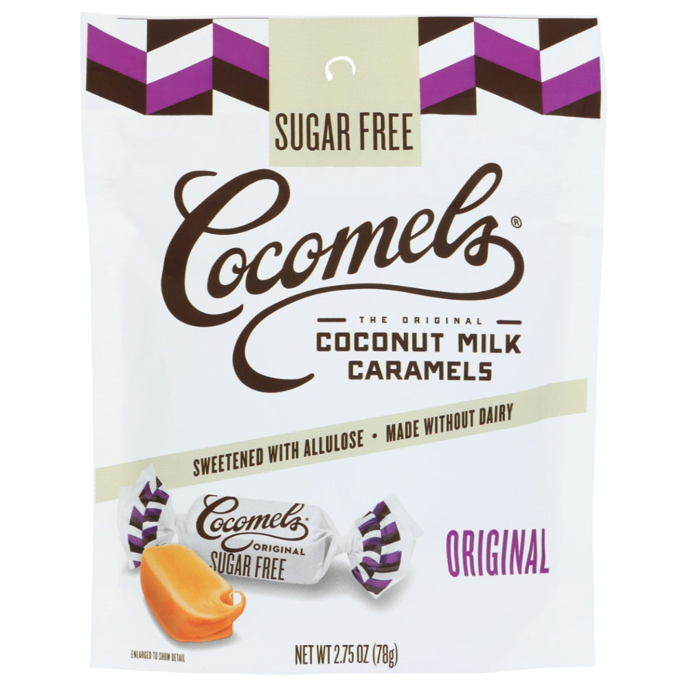 COCOMELS – Caramels Milk Coconut Sugar Organic 2.75OZ ( Pack of 6)