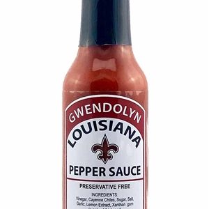 Gwendolyn Louisiana Red Hot Pepper Sauce, 5oz.