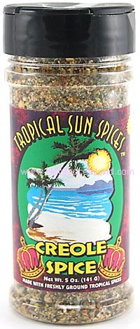 Tropical Sun Creole Spice, 5oz.