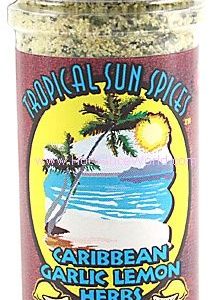 Tropical Sun Caribbean Garlic Lemon Herb Spice, 5oz.