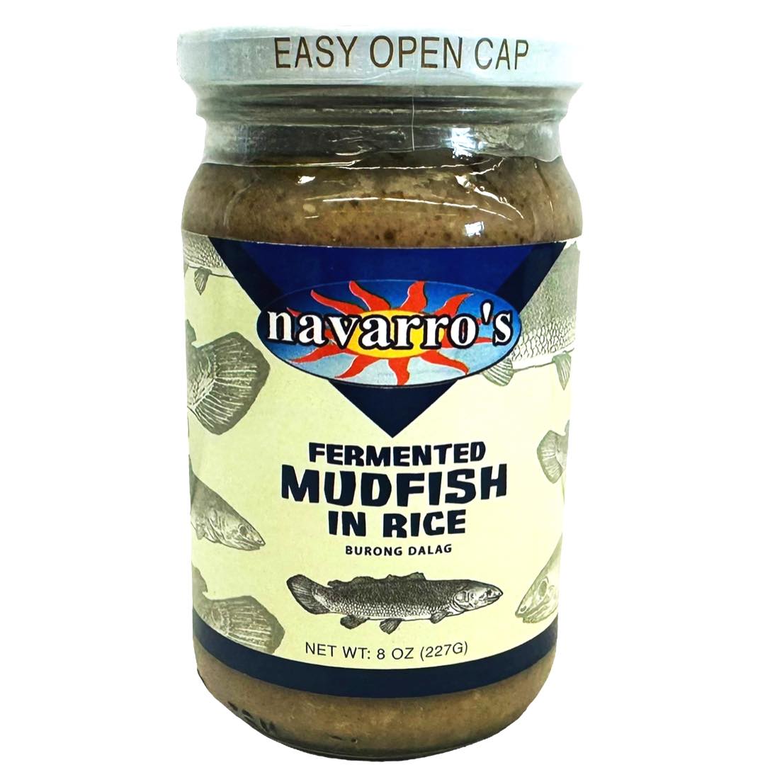Navarro’s – Fermented Mudfish in Rice – Burong Dalag – 8 OZ