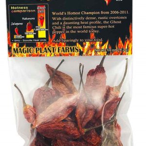 Whole Dried Premium Ghost Chiles Pods, 1/2oz.