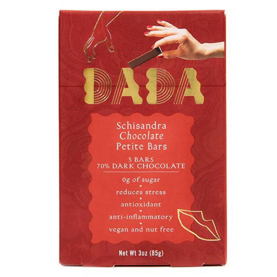 Schisandra Dark Chocolate Petite Bar Pouches – 8 x 3oz