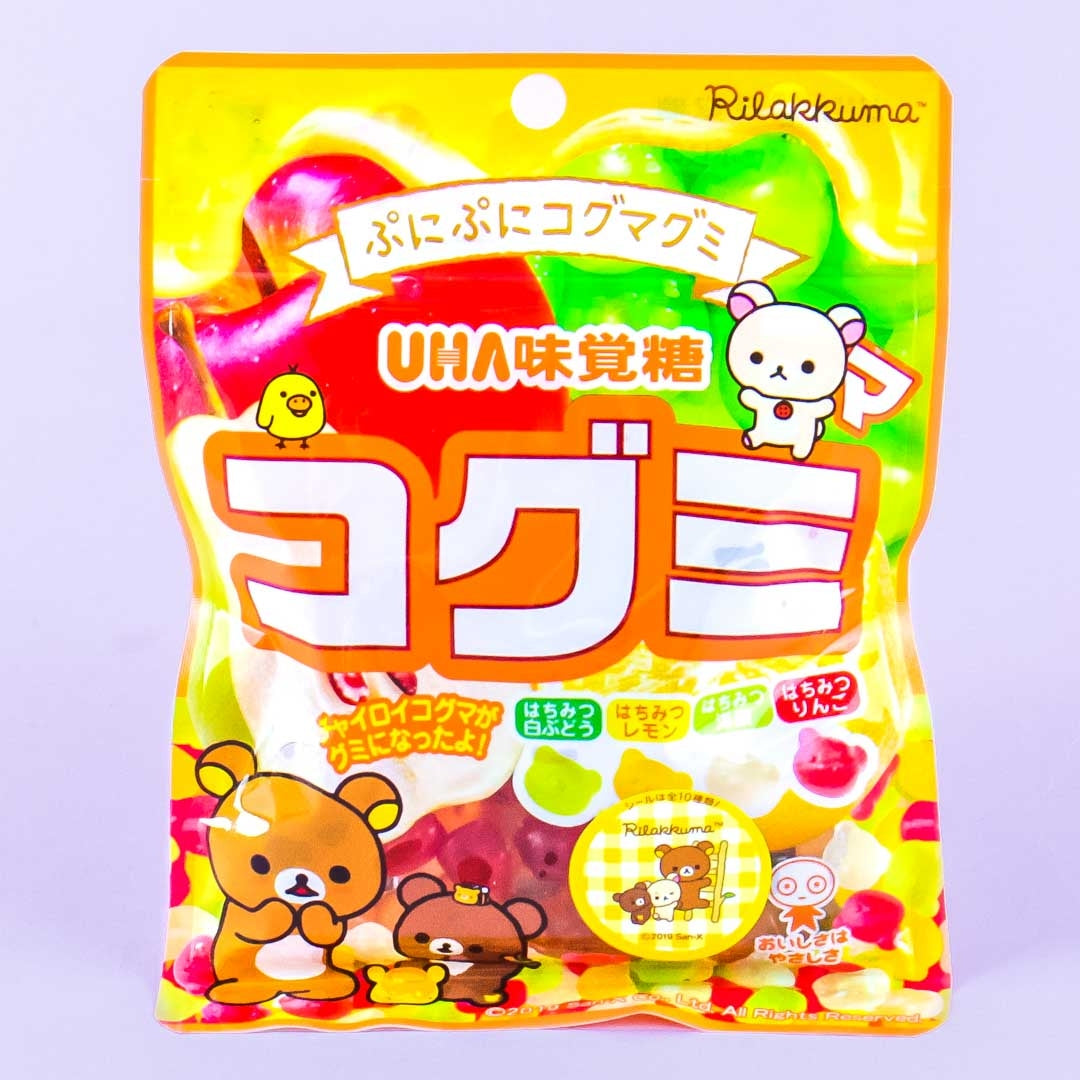 Kogumi Fruit Juice Gummy – Rilakkuma Honey Assortment