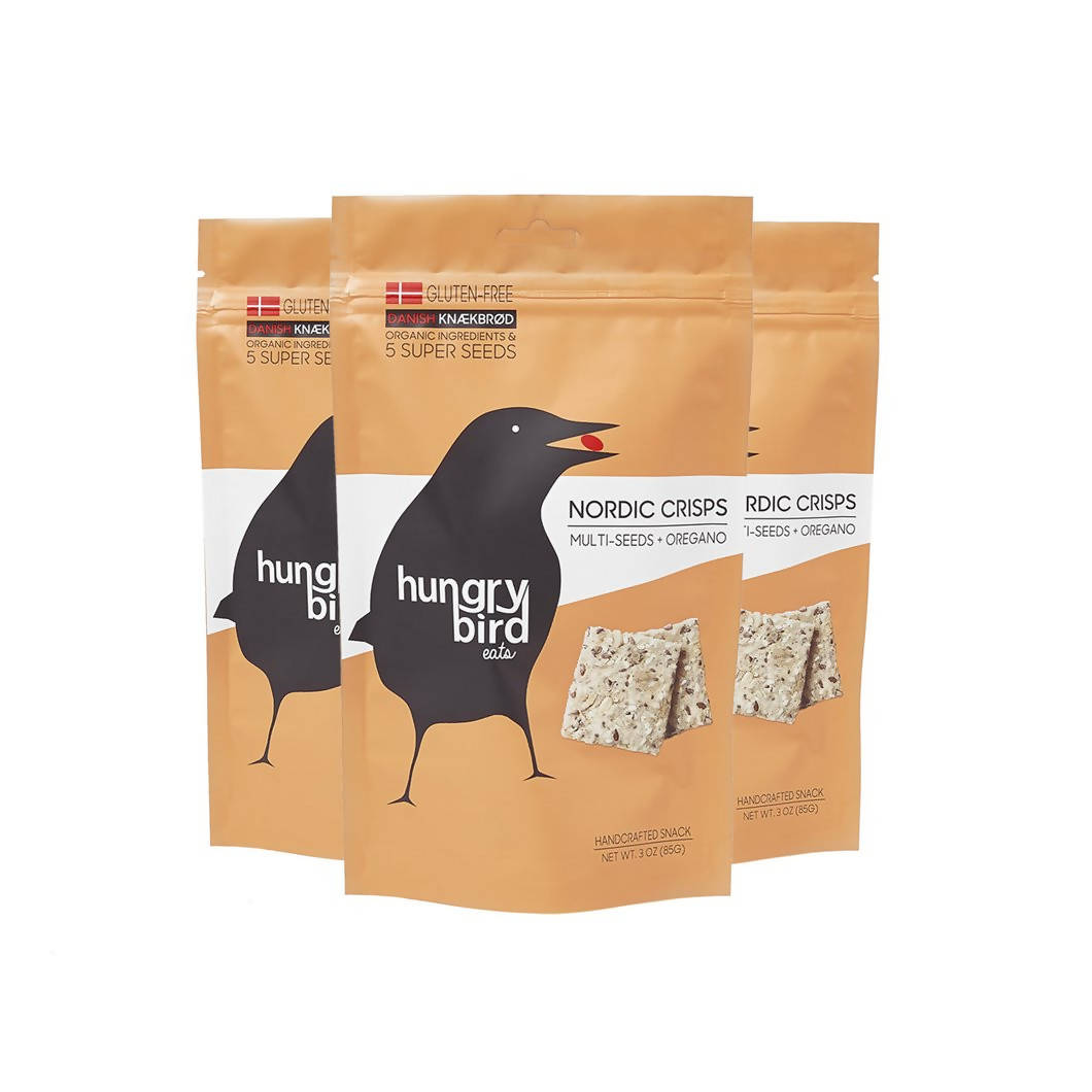Multi-Seeds + Oregano Nordic Crisps – 12 x 3oz