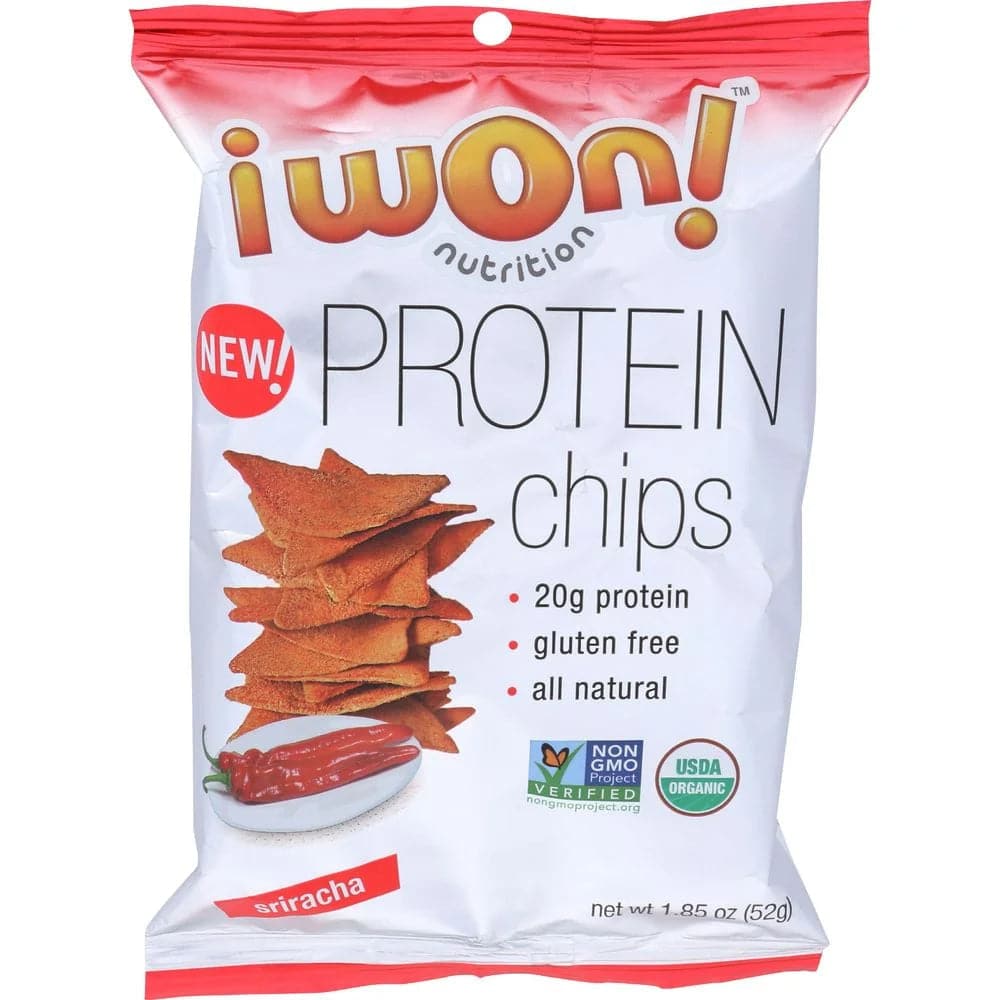 I Won Nutrition – Organic Sriracha Protein Chip