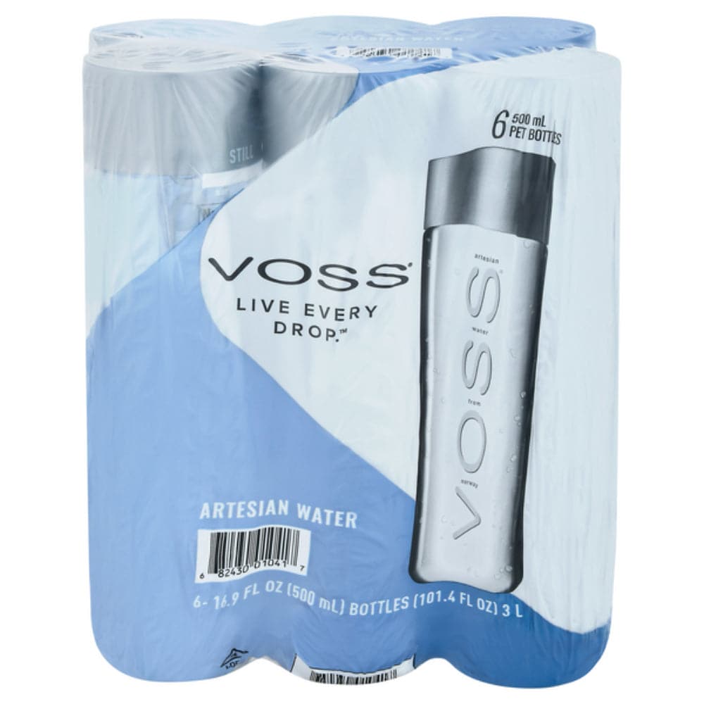 VOSS – Artesian Still Water, 101.4 Fl Oz | Pack of 4