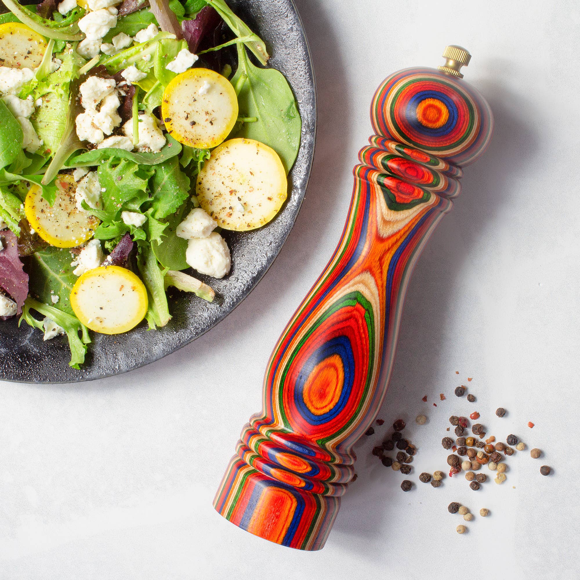 Totally Bamboo – Baltique Marrakesh Pepper Grinder with Adjustable Mil