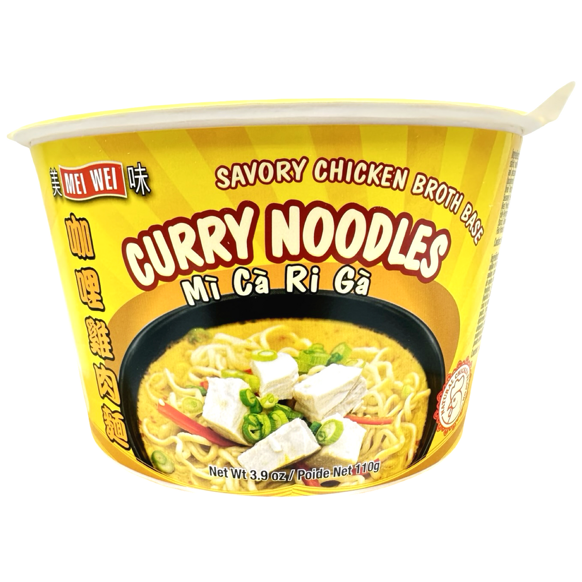 Mei Wei – Curry Noodles Savory Chicken (Bowl) – 110 G