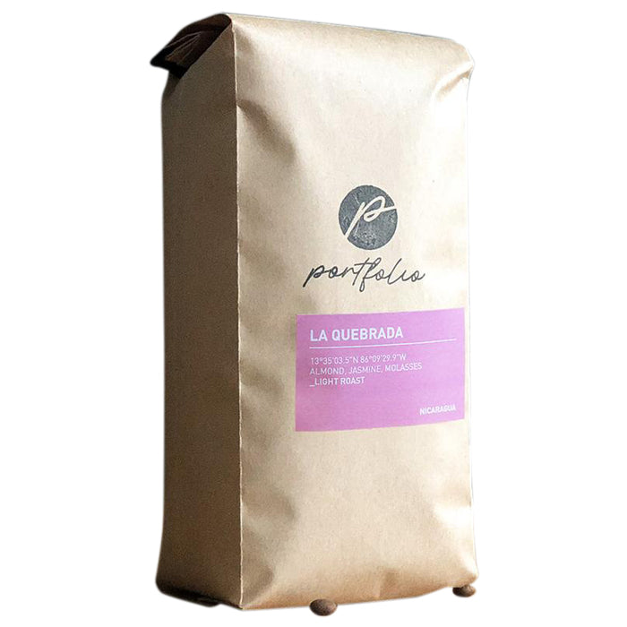 Portfolio – La Quebrada Single Origin Nicaraguan Coffee, 12oz