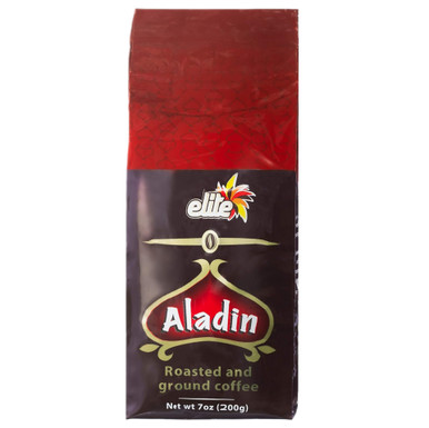 Elite Aladin Roasted Ground Coffee, Kosher for Passover, 7 oz