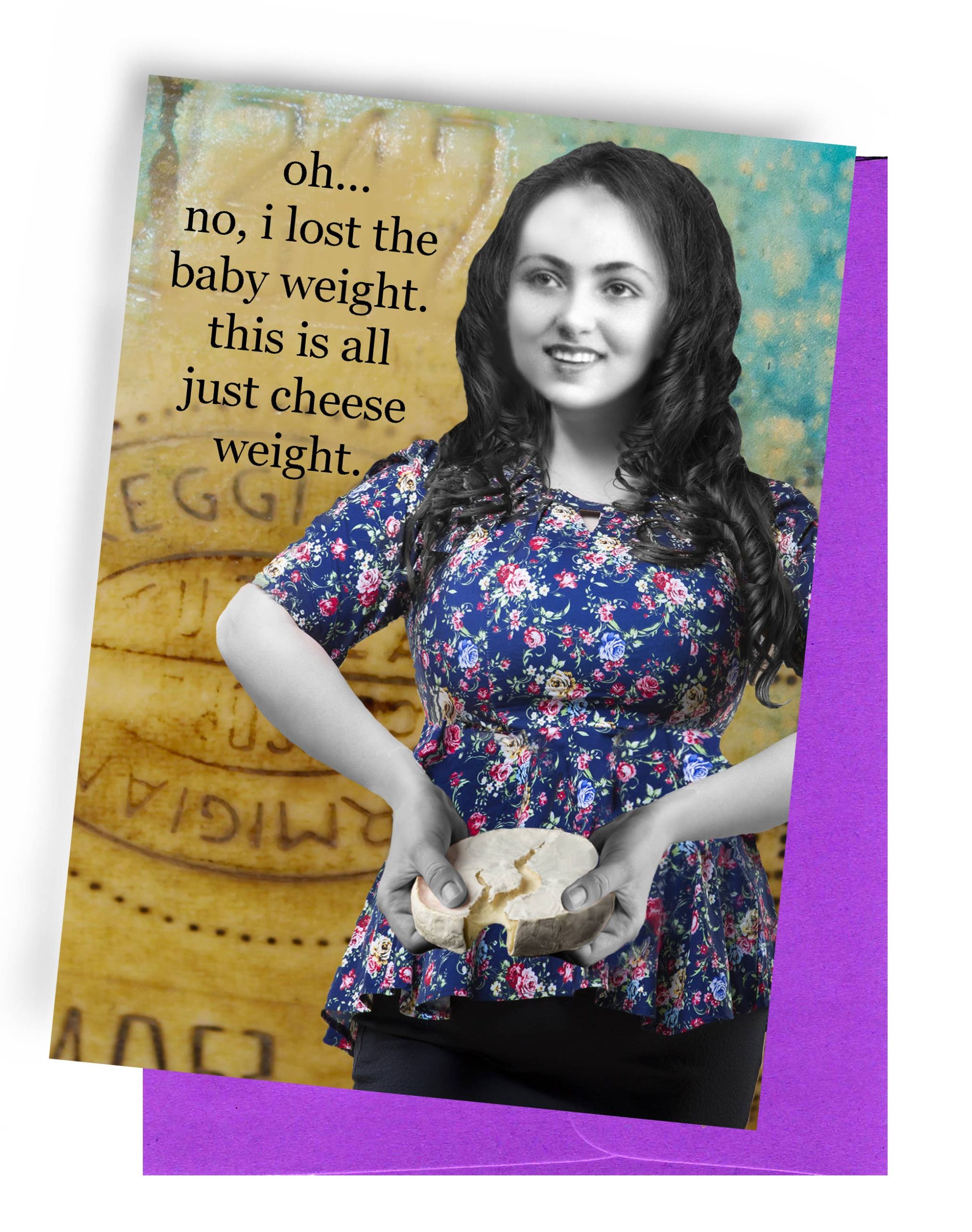 Erin Smith Art – 375 Cheese Weight Greeting Card