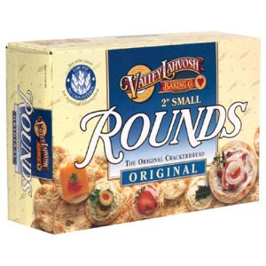 Valley Lahvosh – Cracker Round 2in Original, 4.5 oz | Pack of 12