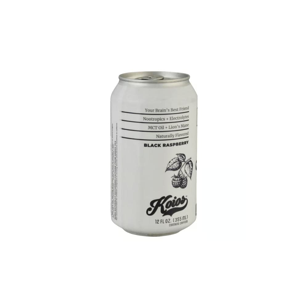 Koios – Black Raspberry Natural Carbonated Sparkling Drink, 12 Oz