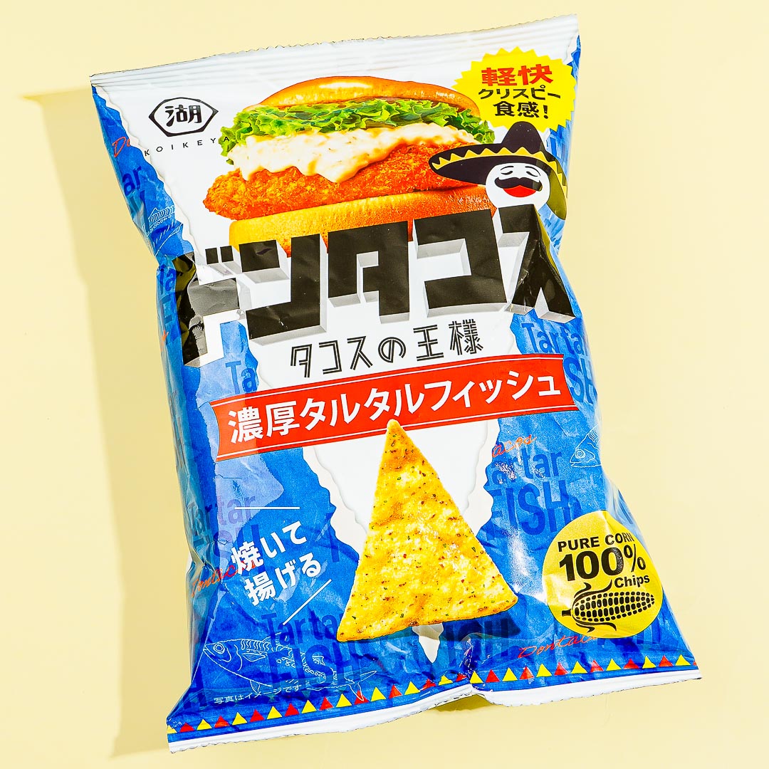 Koikeya Don Tacos Tortilla Chips – Rich Tartare Fish