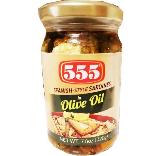555 – Spanish Style Sardines in Olive Oil – 220 G
