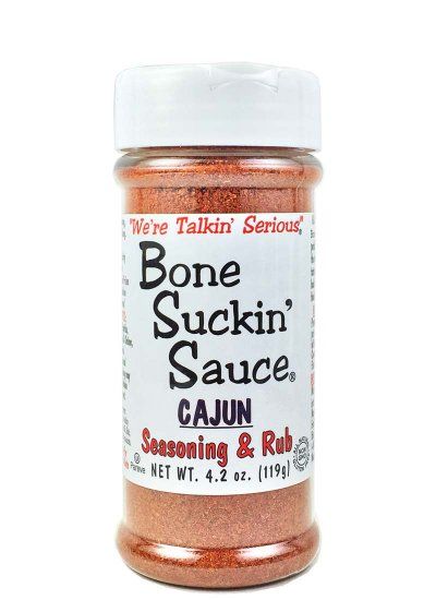 Bone Suckin’ Cajun Seasoning & Rub, 5.8oz.