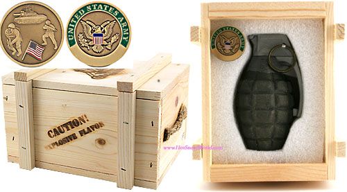 Caboom MK-2 Army Grenade ( Hot Sauce )