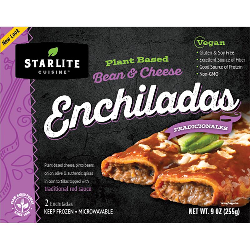 Starlite Cuisine – Vegan Enchiladas De Queso, 9oz