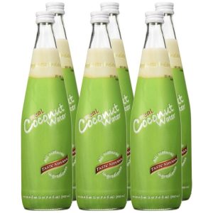 Taste Nirvana – Real Big Bottle Coconut Water, 23.6 fl oz | Pack of 6