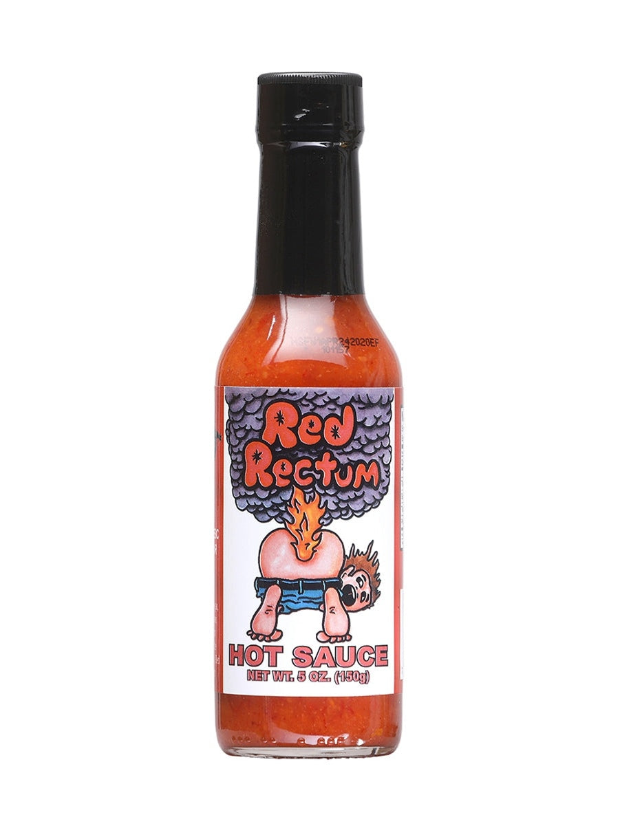 Hot Sauce Red Rectum 5 oz Heat 7