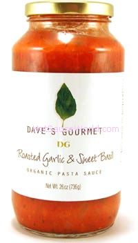 Dave’s Organic Roasted Garlic & Basil Pasta, 26oz.