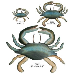 T.I. Design – Hand-Carved Blue Crab Small
