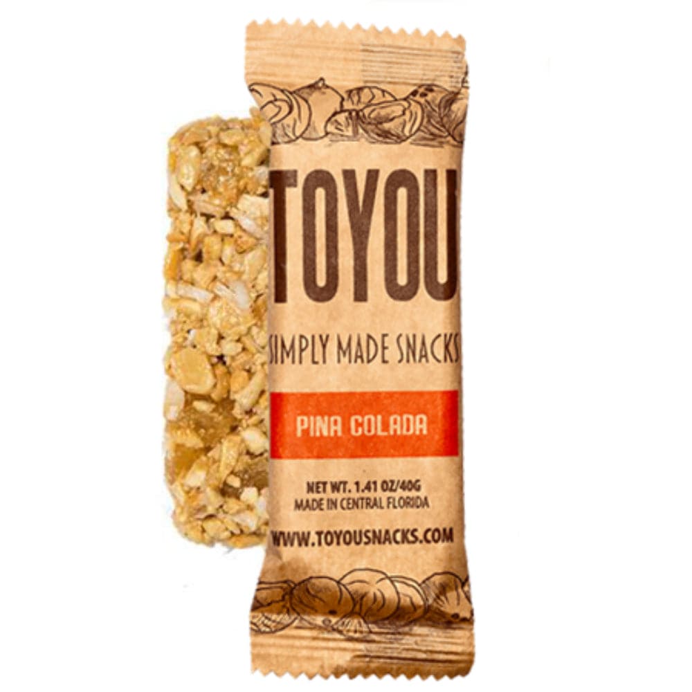 Toyou Snacks – Gluten Free Bar Pina Colada