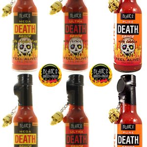 Blair’s Hotter Death Hot Sauces Six Pack, 6/5oz.
