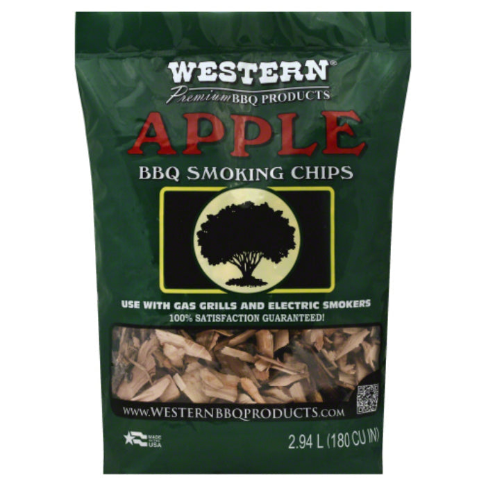 Western – Wood Chip Smoking Apple 2 Lb – Pack Of 6