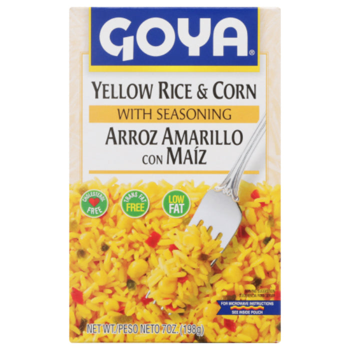 Goya – Yellow Corn Rice Mix, 7 Oz (Pack of 12)
