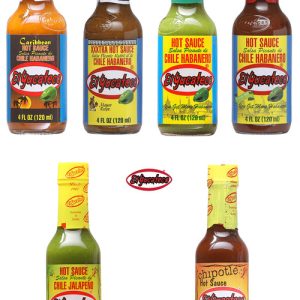 El Yucateco Original Hot Sauces Gift Set, 4/4oz., 2/5oz.
