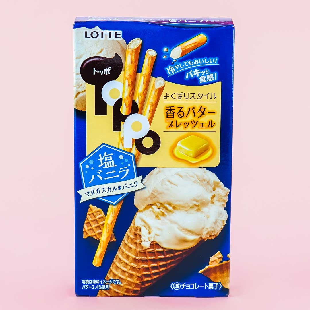 Toppo Biscuit Sticks – Salt & Vanilla
