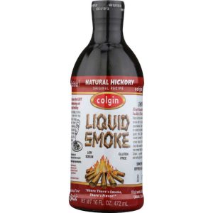 Colgin – Liquid Smoke Hickory, 16 Oz (Pack of 6)