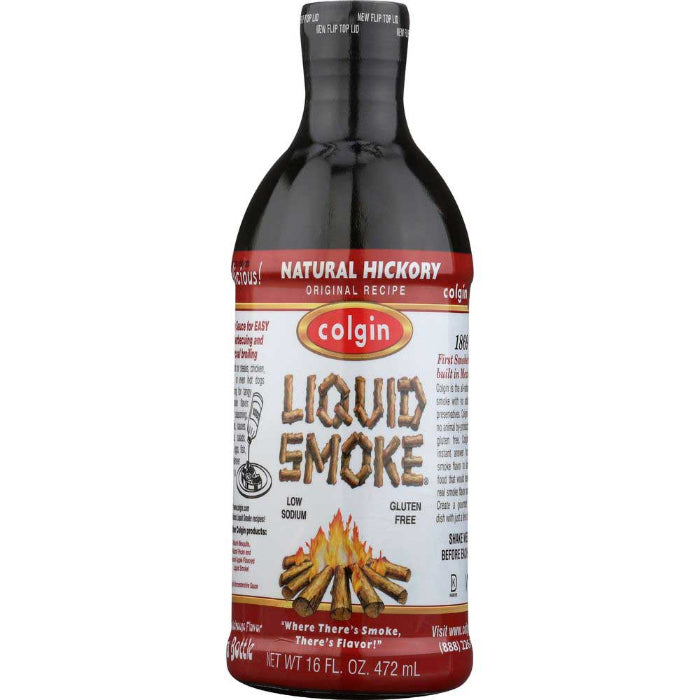 Colgin – Liquid Smoke Hickory, 16 Oz (Pack of 6)