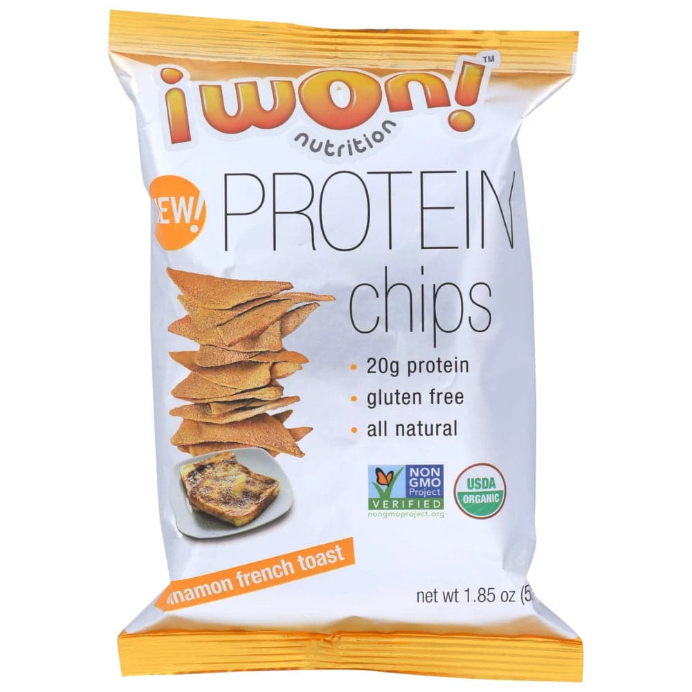 I Won Nutrition – Organic Cinnamon French Toast Protein Chips