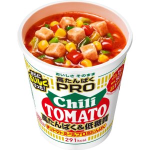 NISSIN Cup Noodle PRO High Protein & Low Sugar Chili Tomato 79g x 12 Packs Japan – Tokyo Sakura Mall