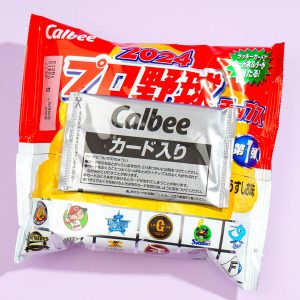 Calbee 2024 Professional Baseball Potato Chips With Card