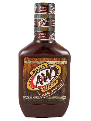 A&W BBQ Sauce, 18oz.