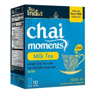 Tea India Chai Moments, Milk Tea (10 Sachets) 7.9oz (223g)