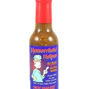 Hemorrhoid Helper Hot Sauce, 5oz.