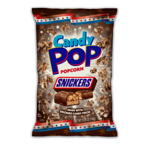 Candy Popcorn Snickers