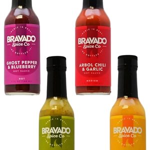 Bravado Spice Co. Hot Sauces 4 Pack Gift Set