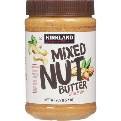 Kirkland Mixed Nut Butter with Seeds, 27 oz.